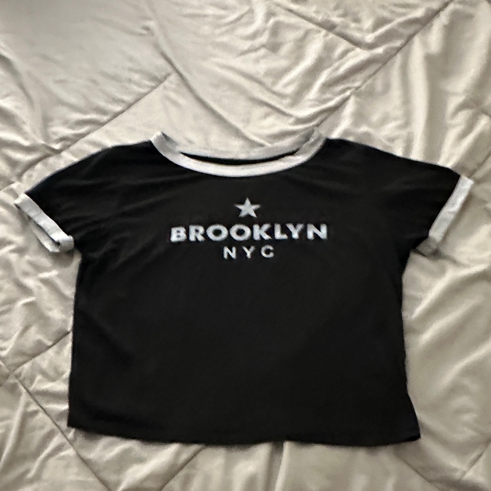 Brooklyn NYC Kids Black T-Shirt